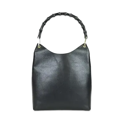 GUCCI Bamboo Handle Bag "Black"