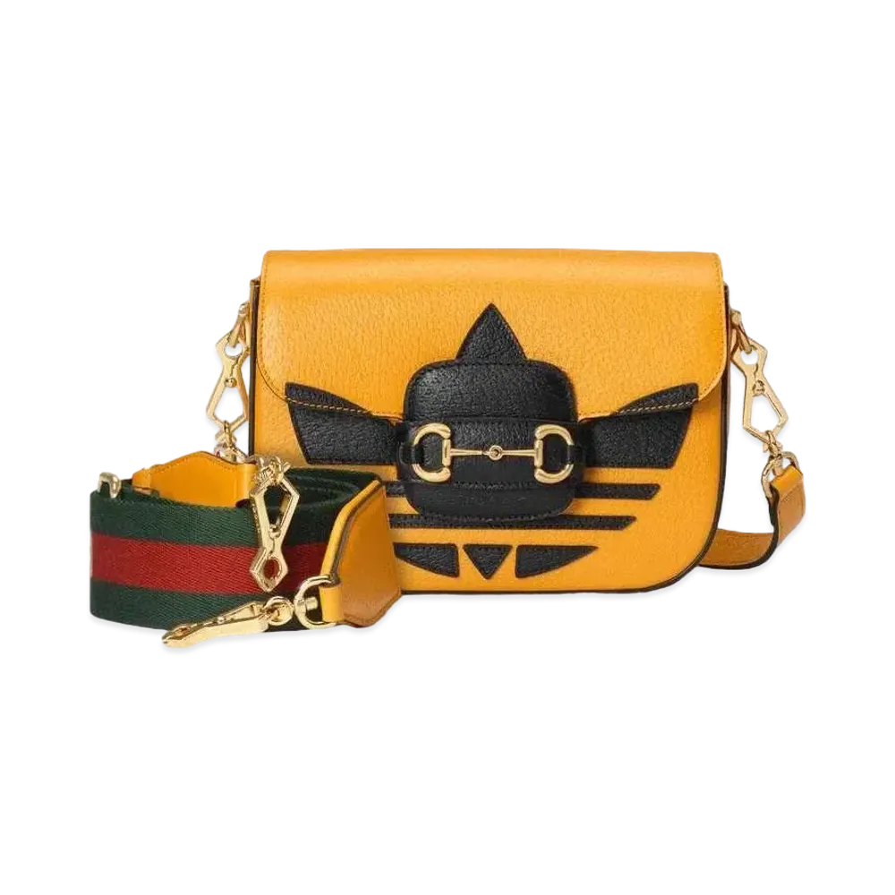 adidas x GUCCI Horsebit 1955 Mini Bag "Yellow/Black"