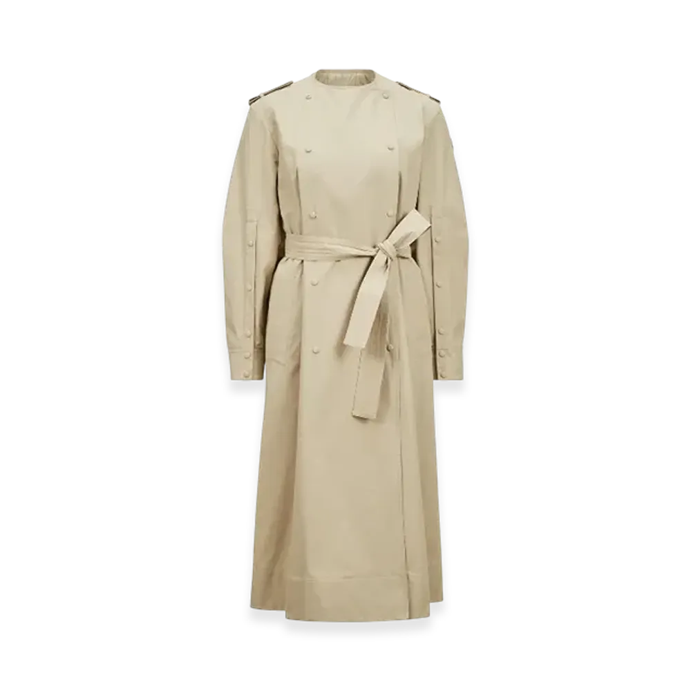 MONCLER Gourdon 3-in-1 Long Padded Jacket "Light Beige"