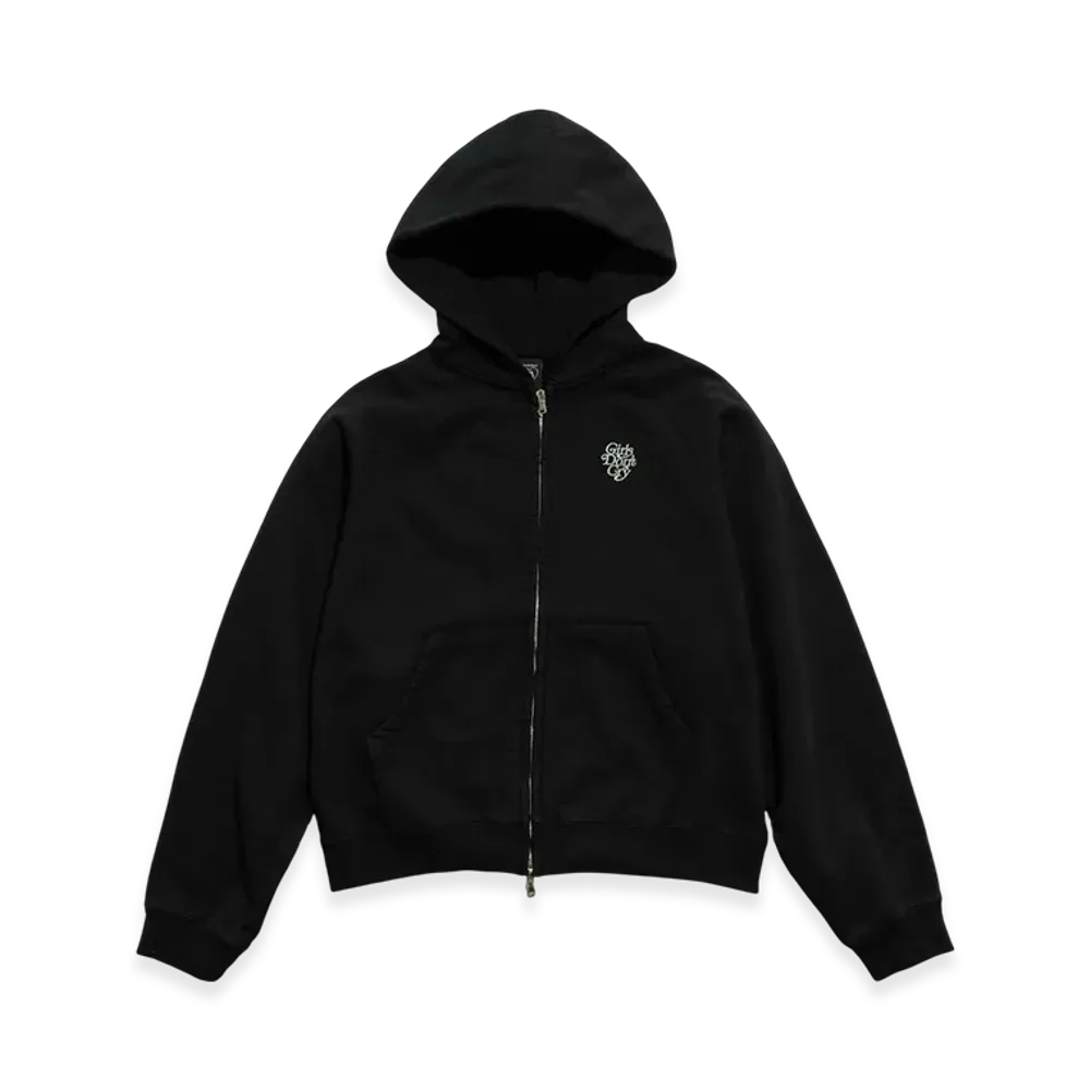 Girls Don't Cry Zip Sweat Hoodie "Black"