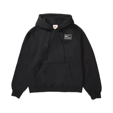 Stussy x Nike NRG Washed Hoodie (Asia Size) "Black" DN4029-010