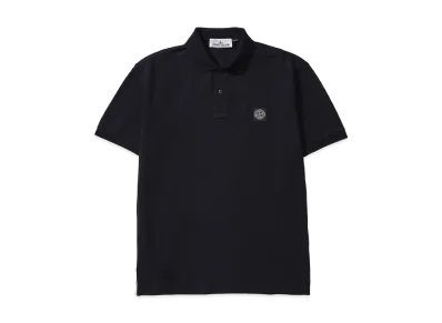 Stone Island Polo Shirt 22002SC Organic Cotton Elastane Pique "Navyblue"