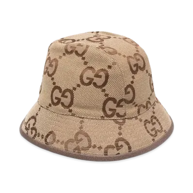 GUCCI Women's Cruise Hats "Camel"