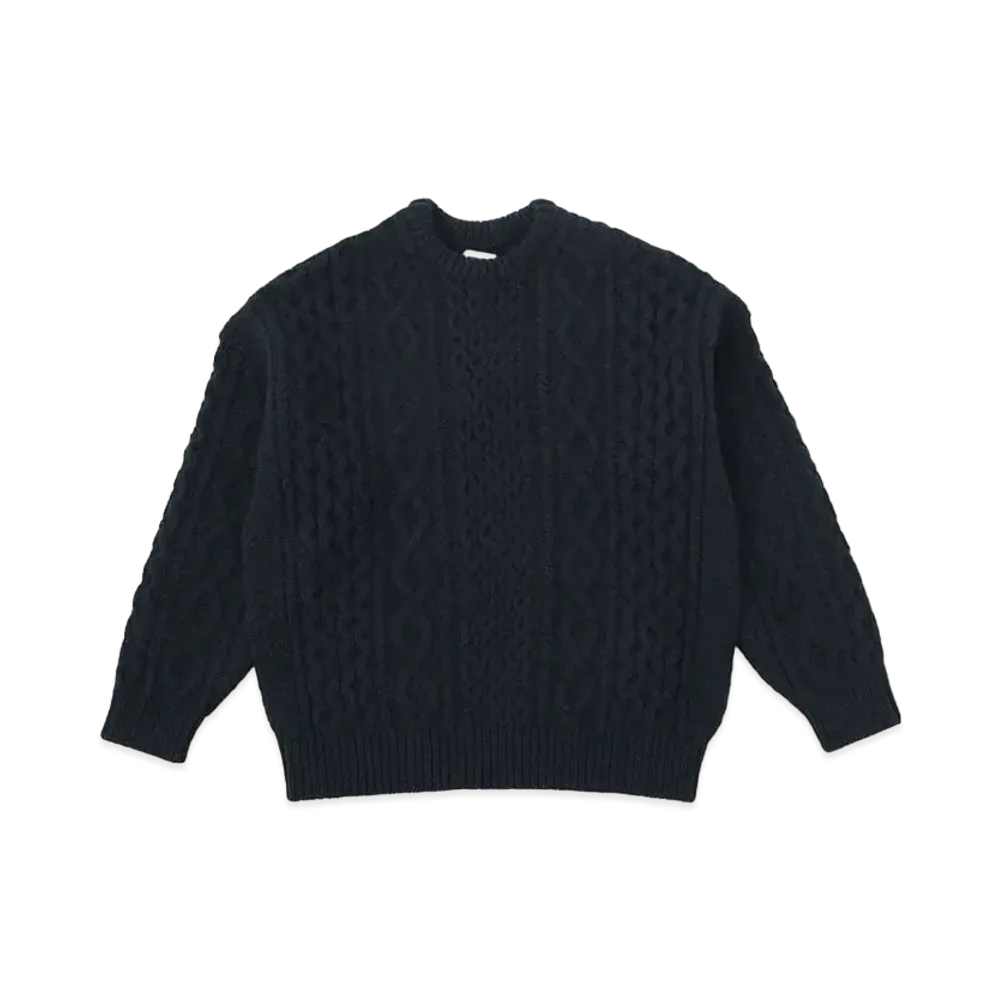 visvim Amplus Crew Knit L/S "Navy"