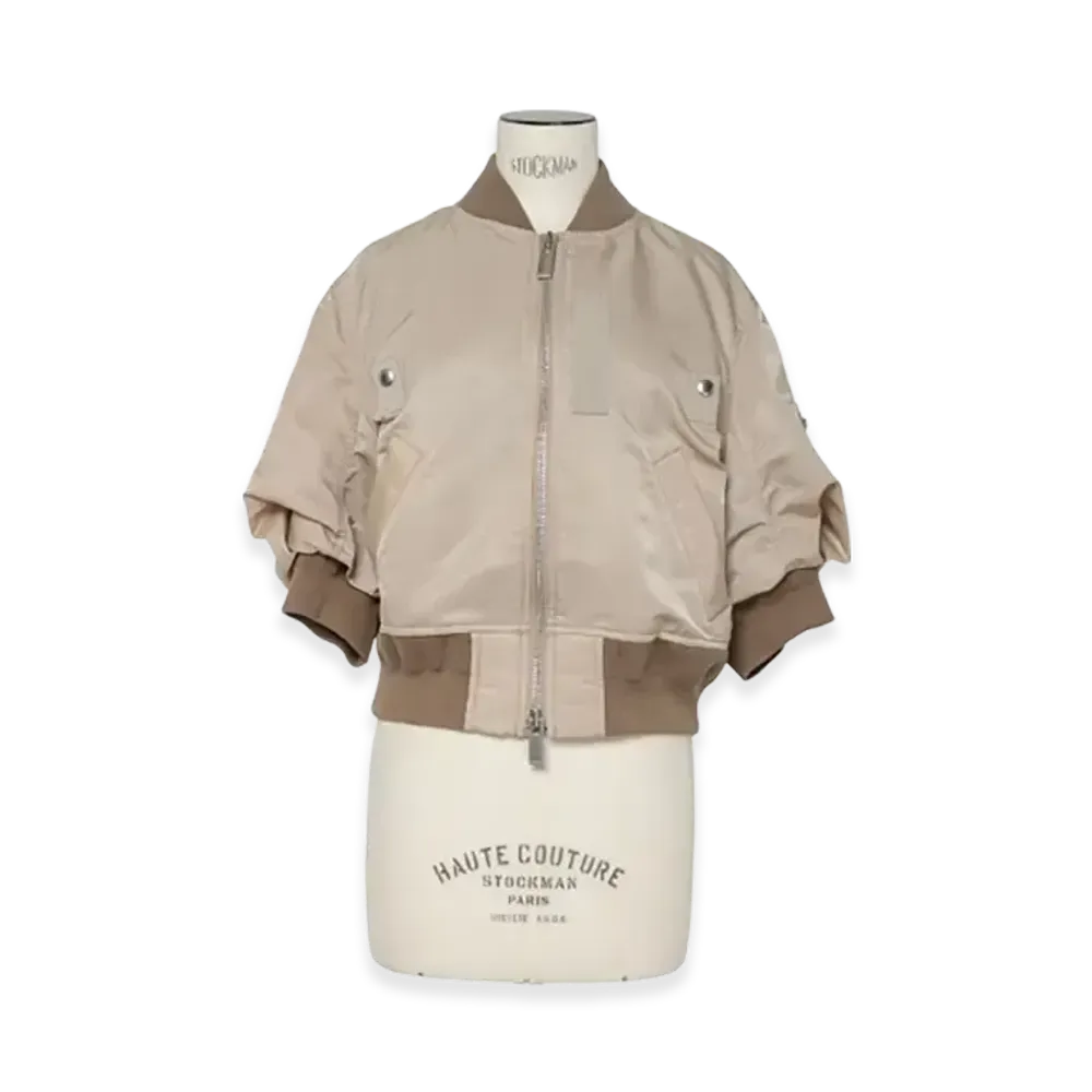 sacai Nylon Twill Blouson "Beige"