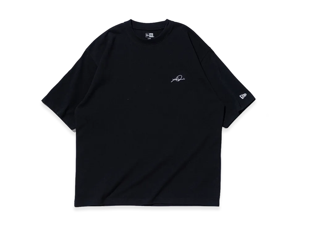 NEW ERA x Yoichi Ochiai x Eirakuya Short Sleeve Oversized Cotton T-shirt "Black"