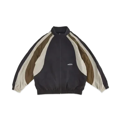 P.A.M. TRACKTION ZIP THRU TRACK JACKET "BLACK"
