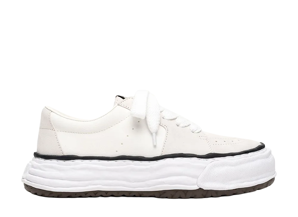 メゾンミハラヤスヒロ エリック オリジナルソールミックスマテリアルローカットスニーカー "ホワイト"