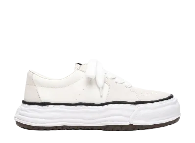 Maison MIHARA YASUHIRO ERIC OG Sole Mix Material Low-top Sneaker "White"