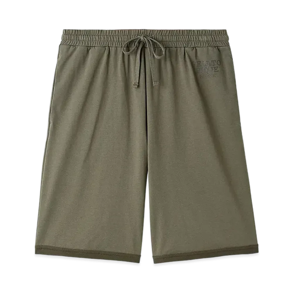 GELATO PIQUE Homme Cool Touch GIZA Cotton Shorts "Gray"