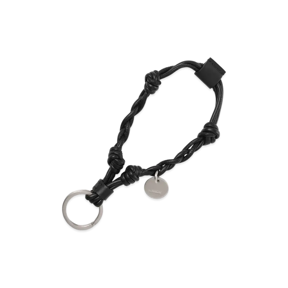 Jil Sander Tangle Keyring "Black"
