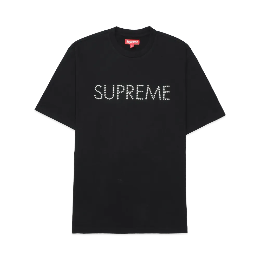 Supreme Hearts Studded S/S Top "Black"