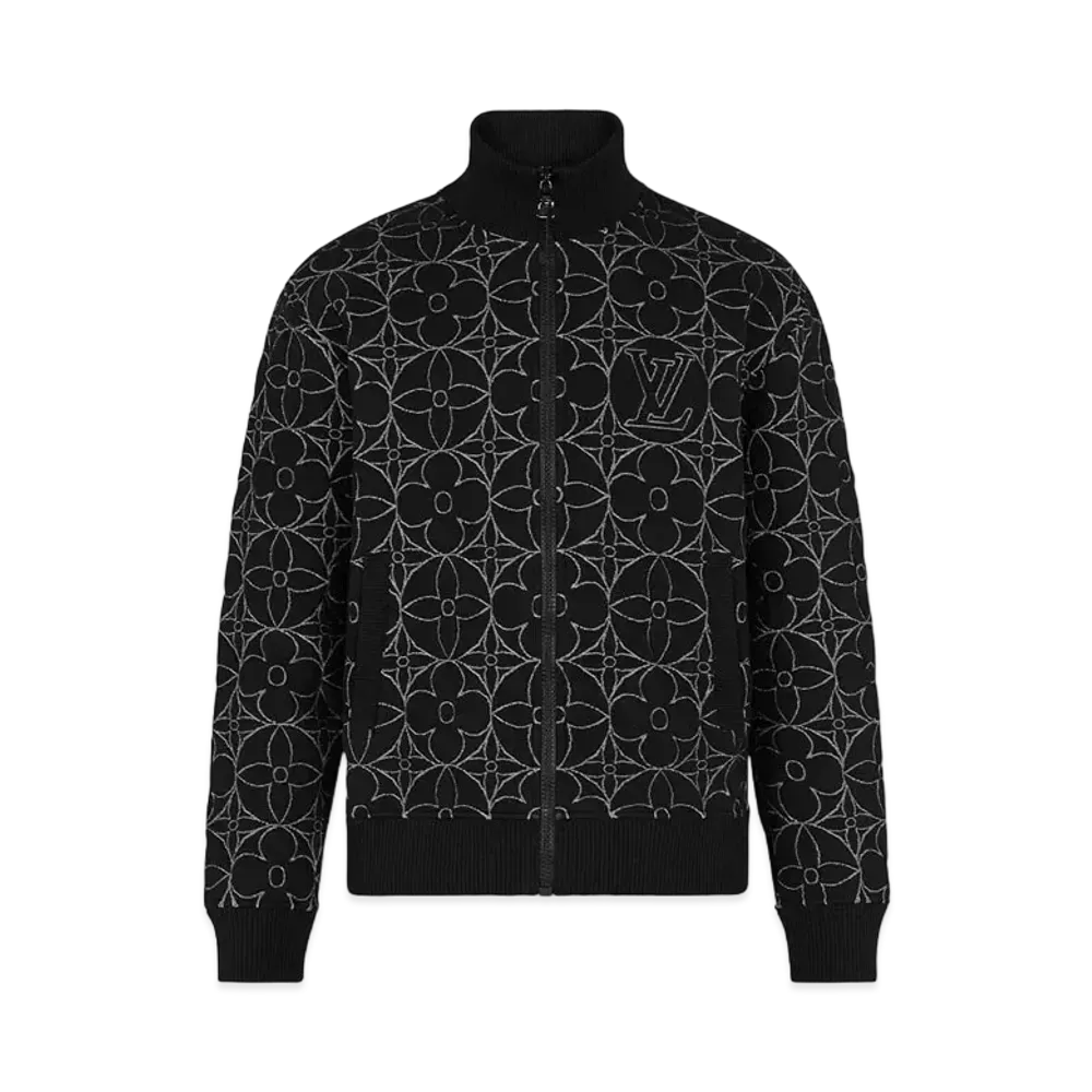 Louis Vuitton Zip-Through Monogram Flower Blouson