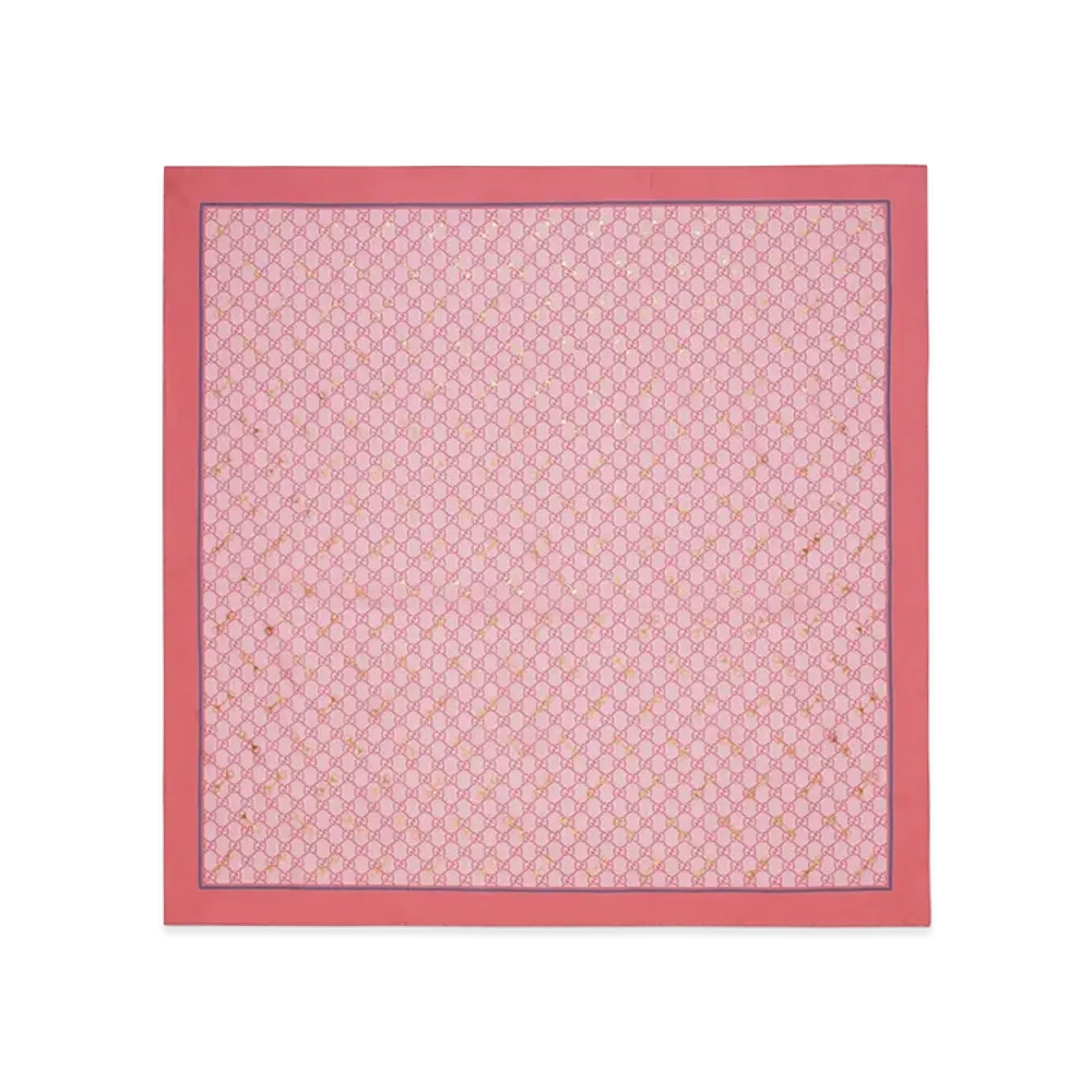 GUCCI Women's Cruise Scarfs "Pink"