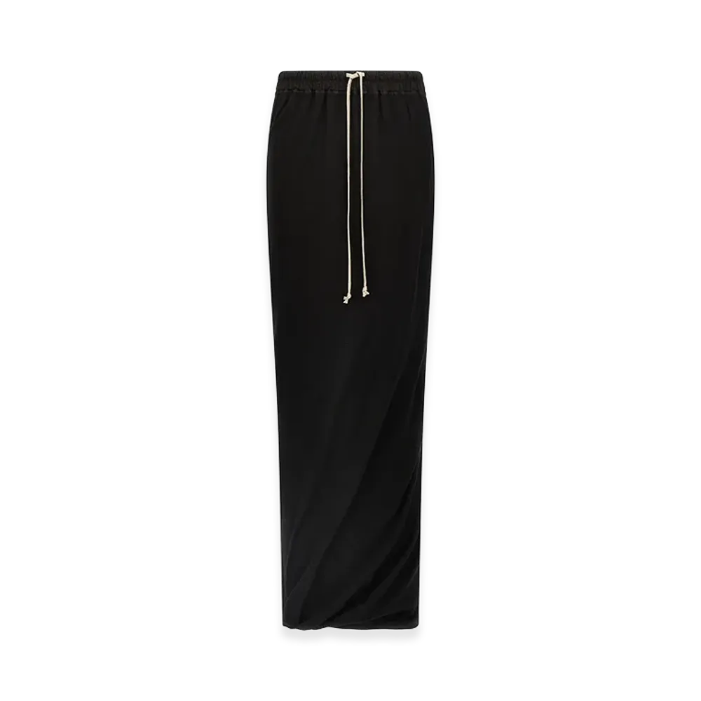 Rick Owens DRKSHDW Women's Pull On Pillar' Skirt "Black"