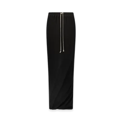 Rick Owens DRKSHDW Women's Pull On Pillar' Skirt "Black"