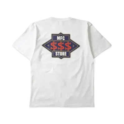 MFC STORE Dollar Logo S/S Tee "White"