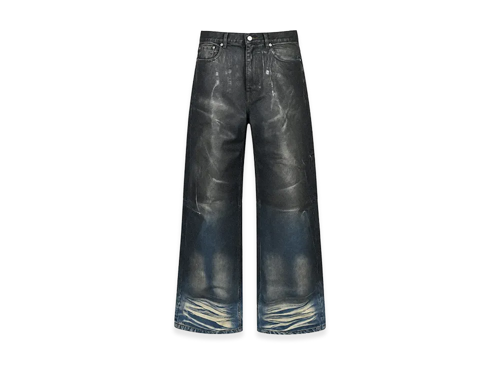 BREATH Coating Denim Pants "Indigo"