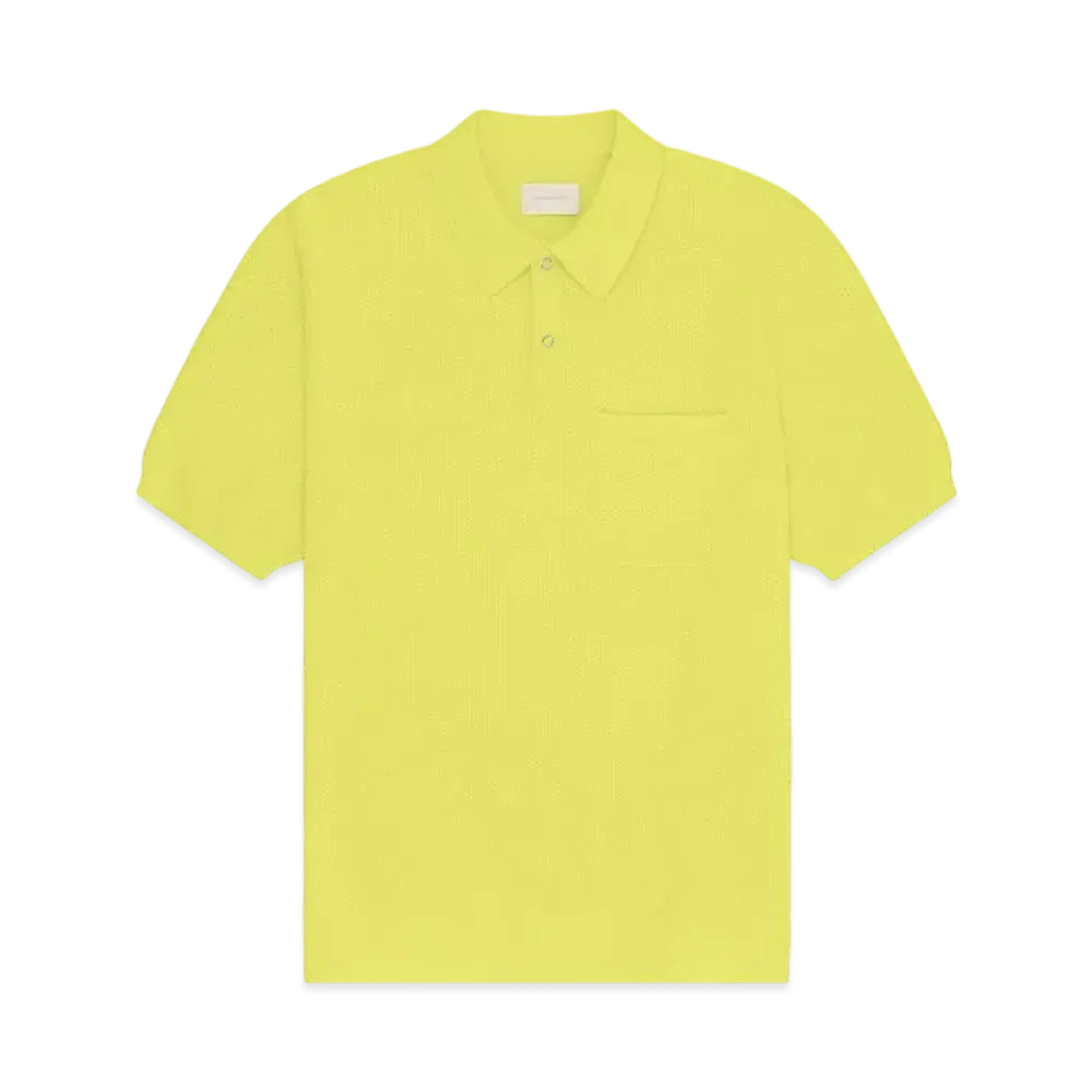 Aime Leon Dore Short-Sleeve Knit Polo "Yellow"