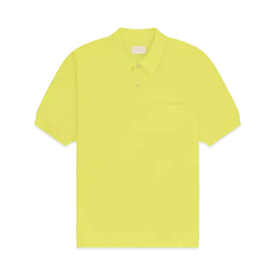 Aime Leon Dore Short-Sleeve Knit Polo "Yellow"