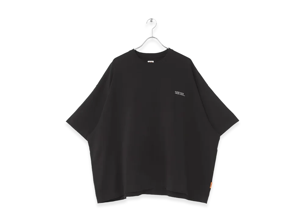 SEE SEE Super Big Double Dot Tee "Black"