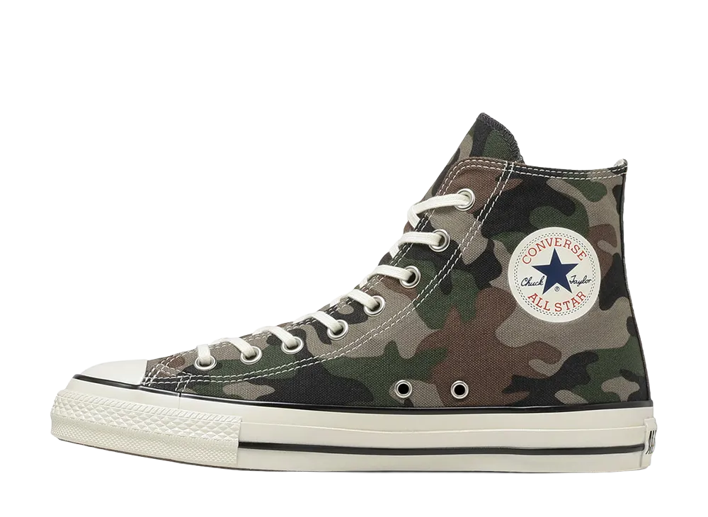 Converse All Star Aged Woodlandcamo Hi "Green/Gray/Brown"