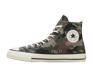 Converse All Star Aged Woodlandcamo Hi "Green/Gray/Brown"