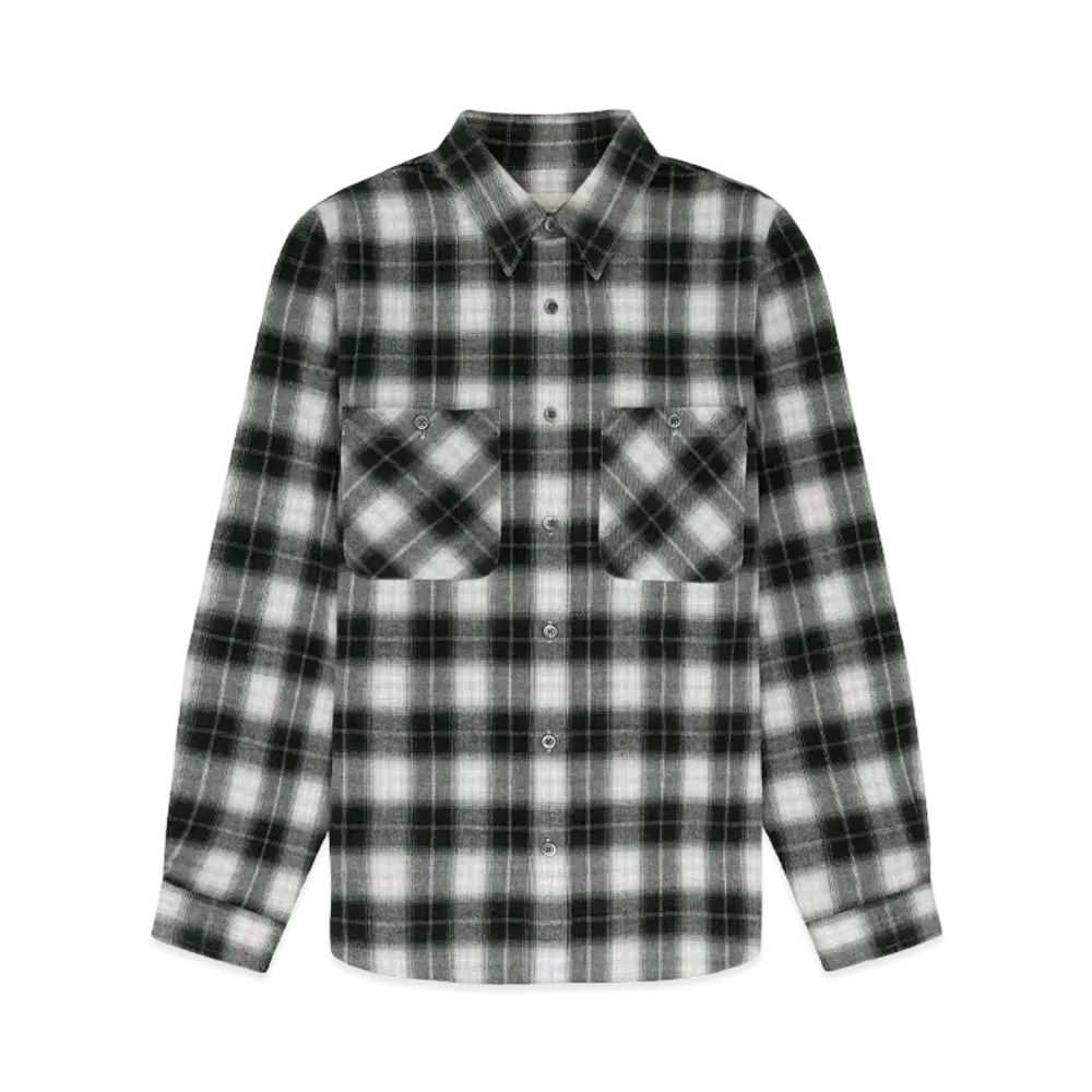 Aime Leon Dore Plaid Cotton Shirt "Green"