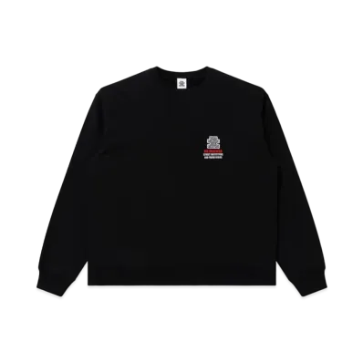 Blackeyepatch Big Business OG Label Crew Sweat Safety "Black"