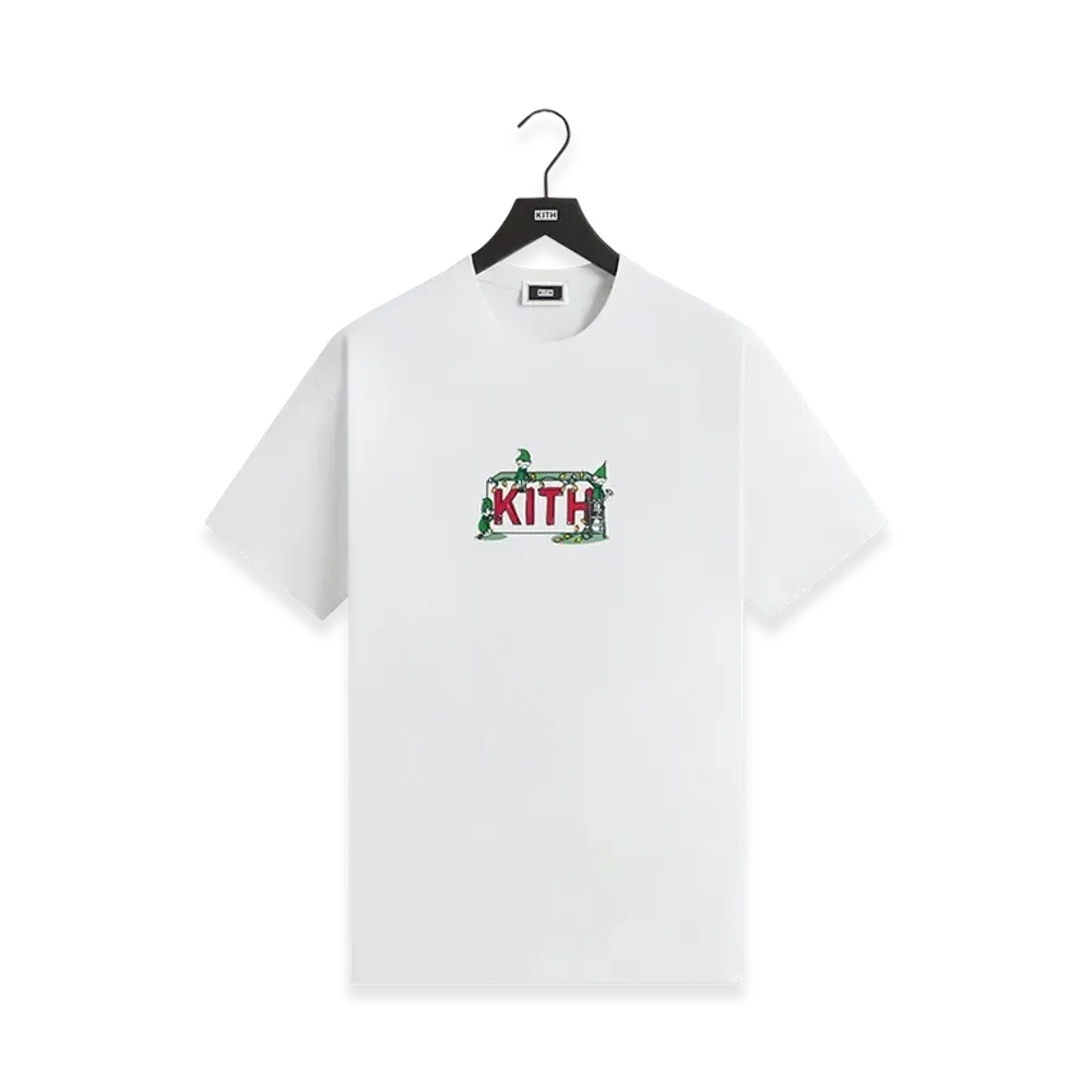 Kithmas Elf Factory Tee "White"