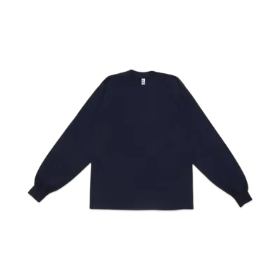 Los Angeles Apparel 6.5 OZ L/S Garment Dye T-Shirt "Navy"