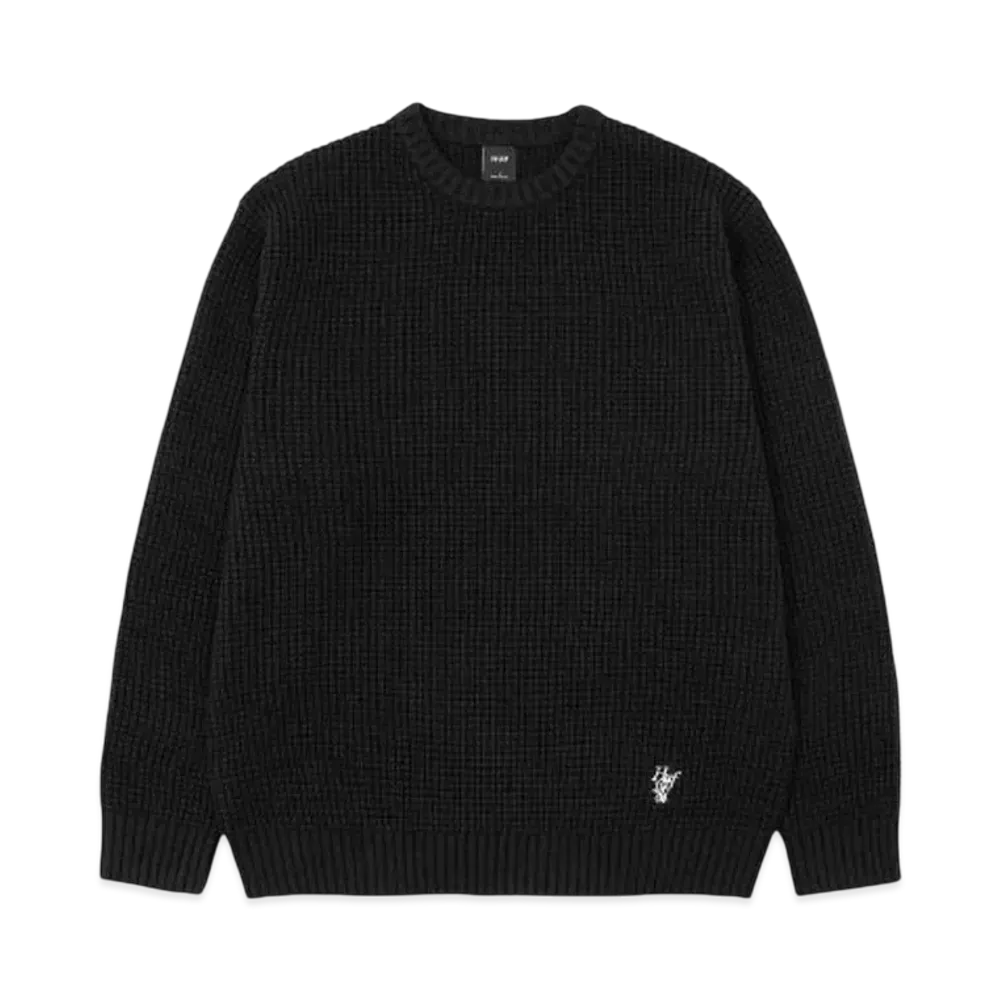 HUF Winter 24 1984 Crewneck Sweater "Black"