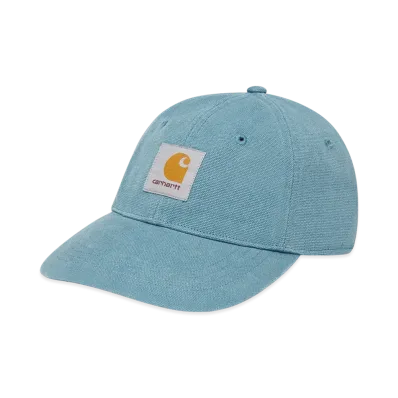 Carhartt WIP Canvas 6-Panel Cap "Blue Japser/White(Stone Washed)"