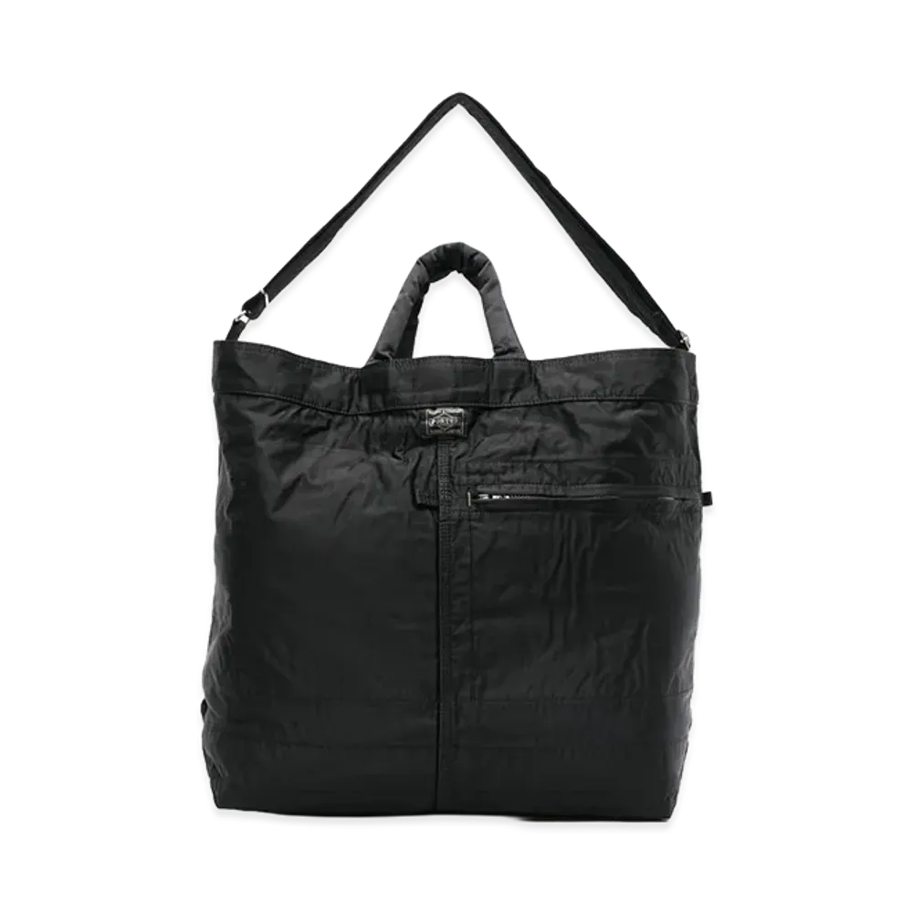 PORTER Mile 2 Way Tote Bag "Black"