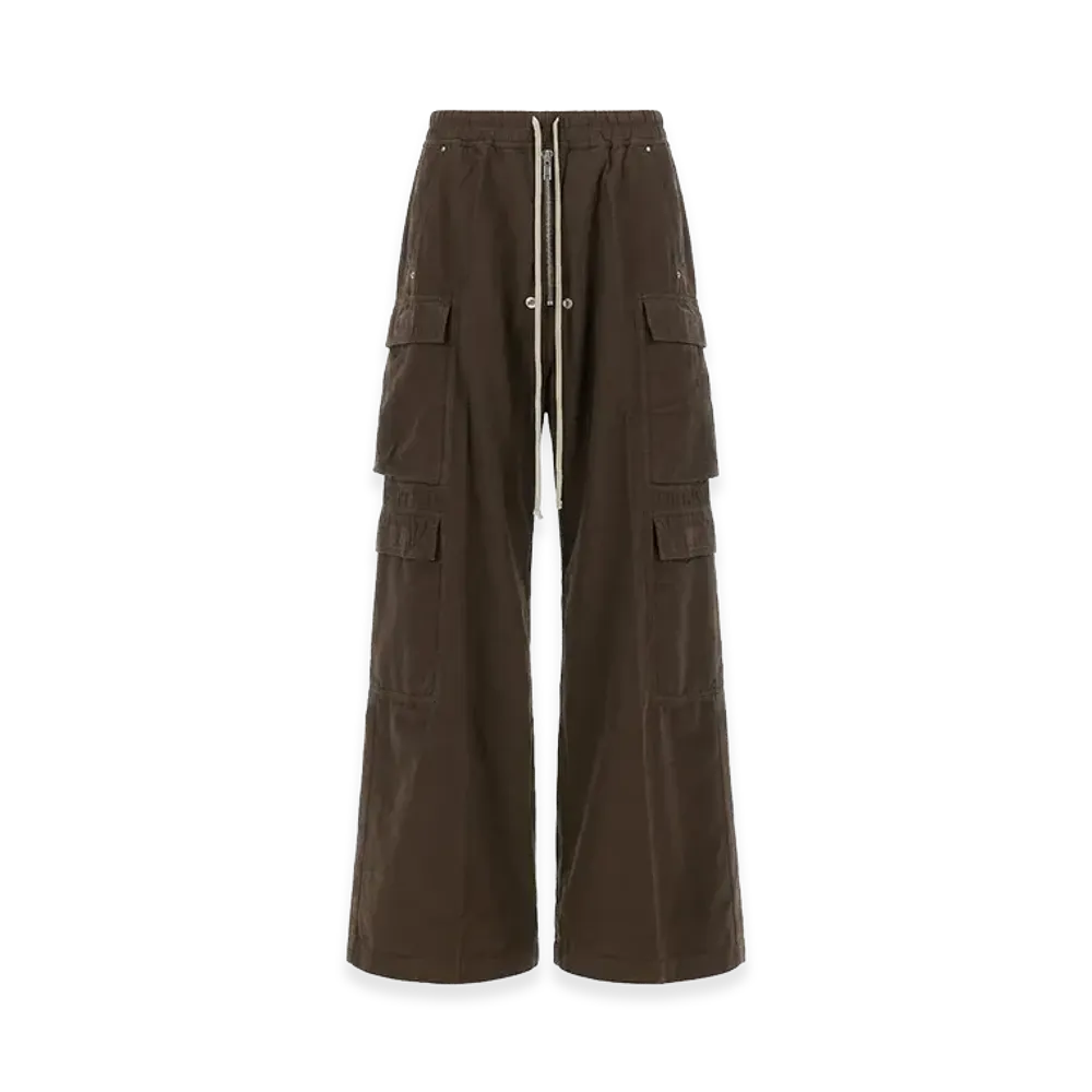Rick Owens DRKSHDW Double Cargo Jumbo Belas Pants "Brown"