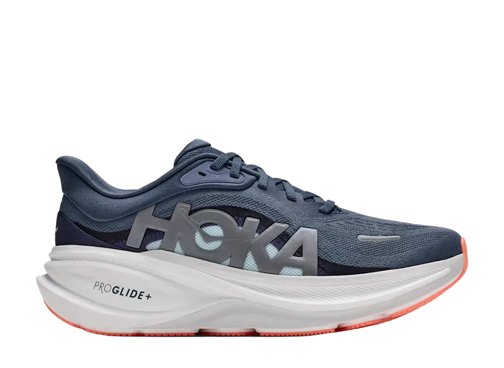 Hoka Women's Clifton Pro "Faded Navy/Glimmering Blue"