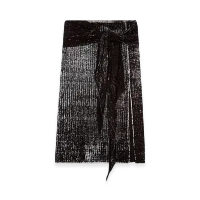 Diesel M-Eganoid Knitted Skirt With Hip Tie "Black"