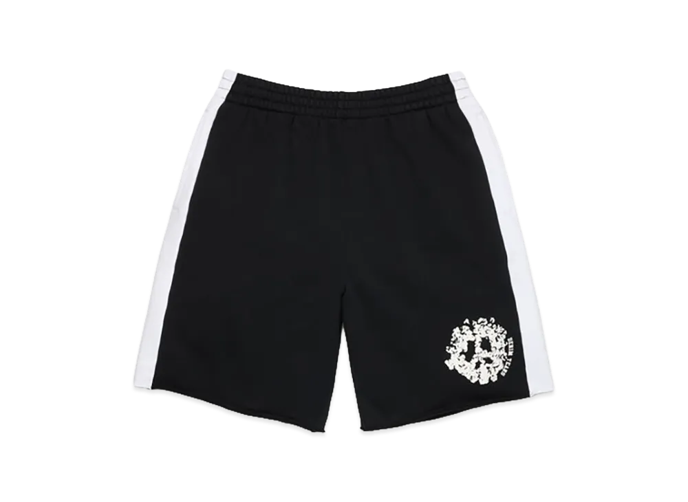 DENIM TEARS Denim U Paneled Sweatshort "Black"