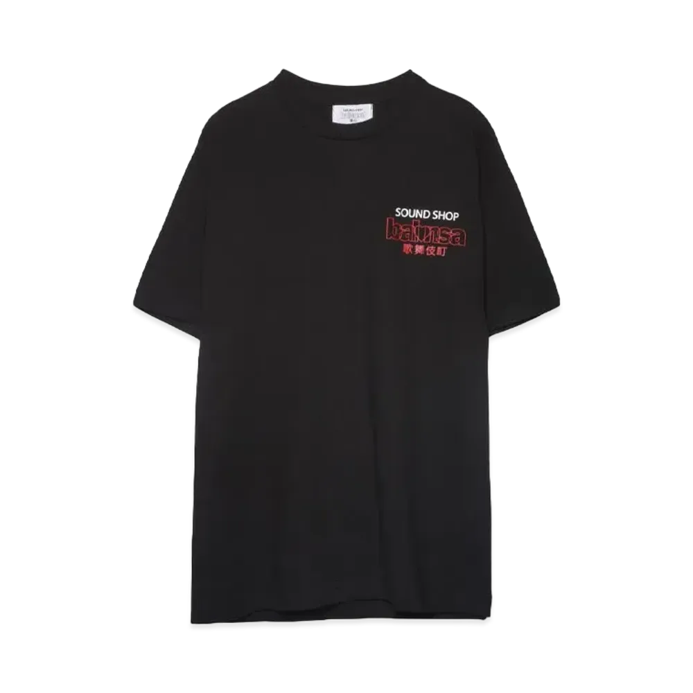 SOUND SHOP balansa ssb logo tee "BLACK"