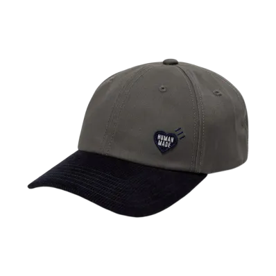 HUMAN MADE 6Panel Twill Cap #3 "Charcoal"