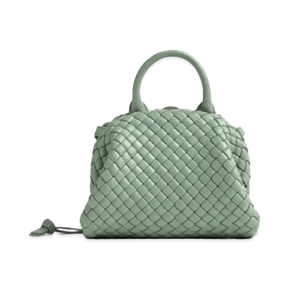 Bottega Veneta Mini Handle Hand Bag "Sage Green"