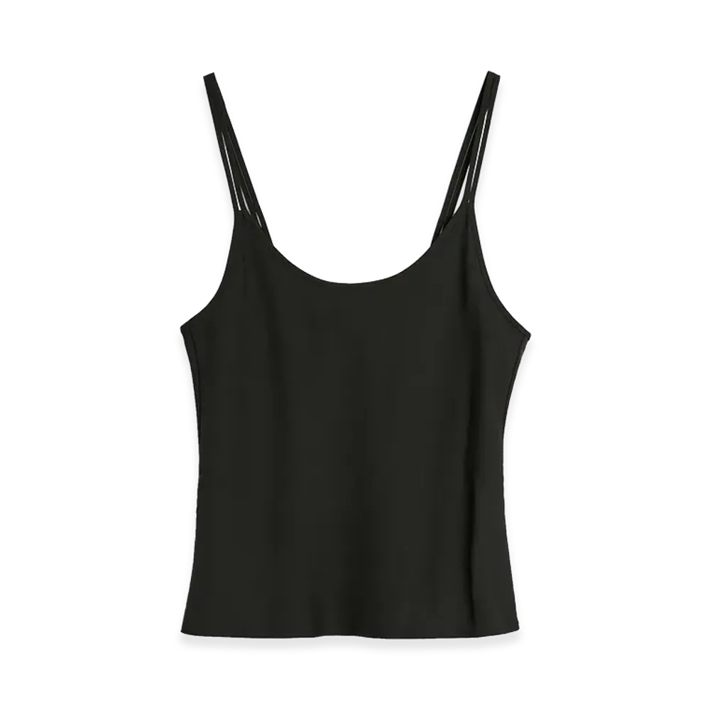 OUR LEGACY Women's Glide Top "Ashen Black Warmth Viscose"