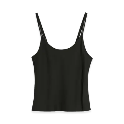OUR LEGACY Women's Glide Top "Ashen Black Warmth Viscose"