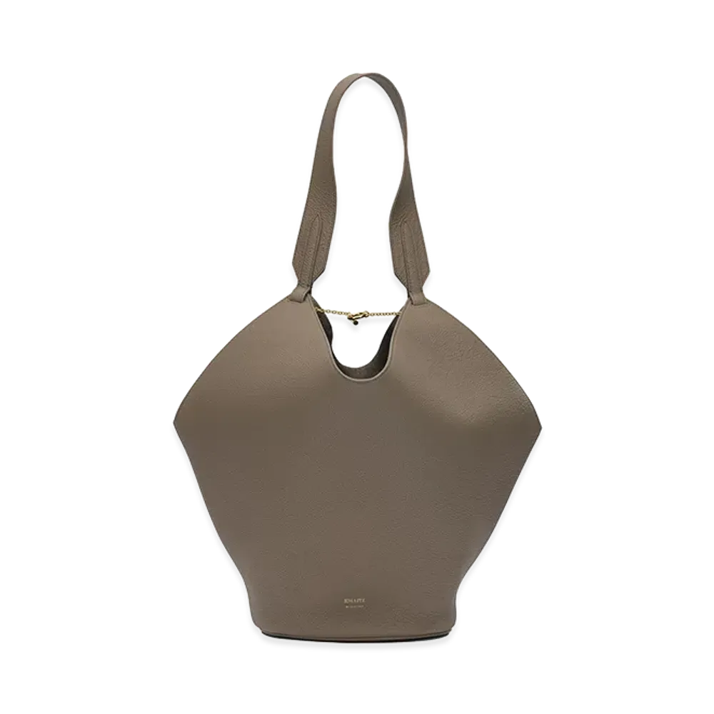KHAITE Women's "Lotus" Medium Shoulder Bag "Brown"