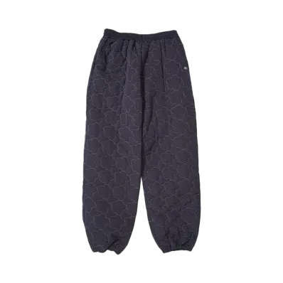 HTH quilted pants "NAVY"