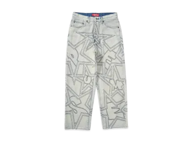 Supreme Stars Topstitch Baggy Jean "Dirty"