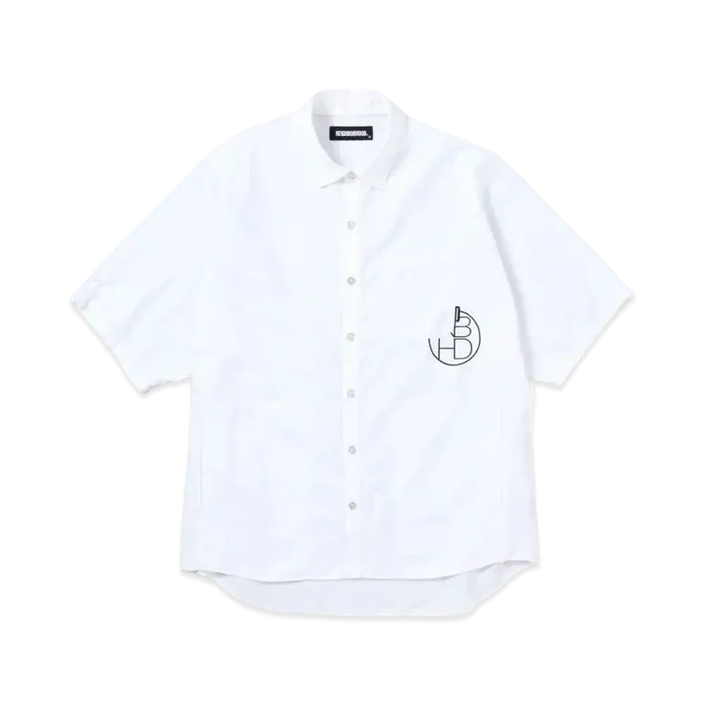 NEIGHBORHOOD BIG LOGO / C-SHIRT . SS "White"
