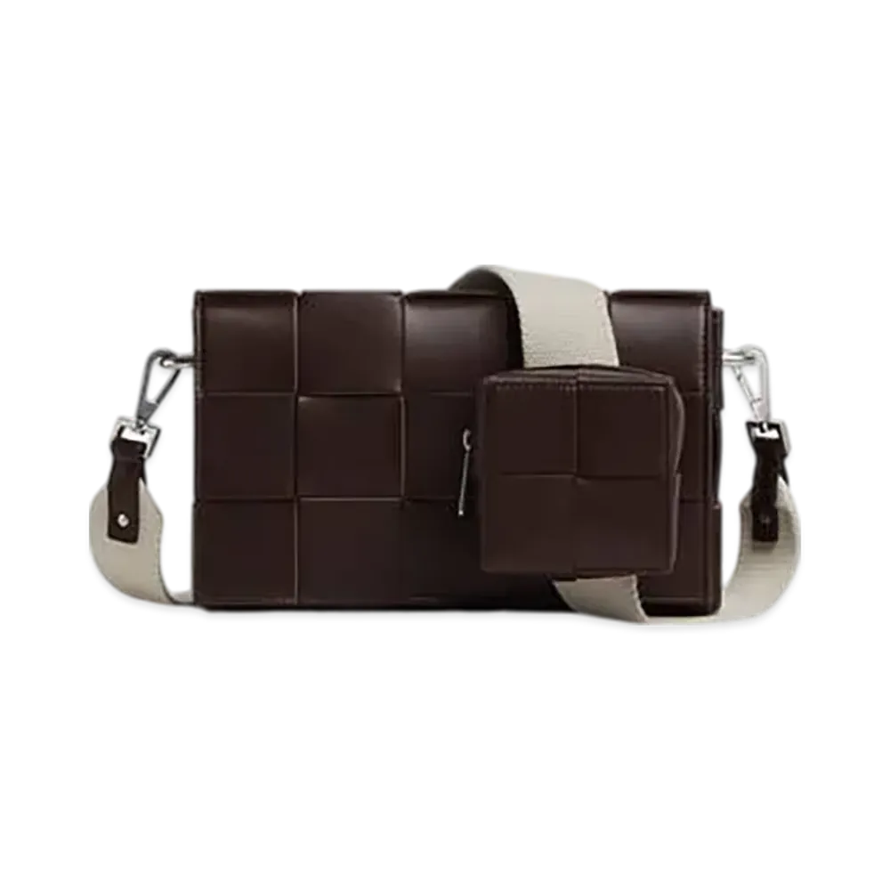 Bottega Veneta Cassette With Versatile Strap "Fondant/Natural"
