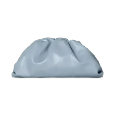Bottega Veneta The Pouch Clutch "Ice Blue"