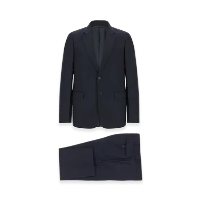 PRADA Pinstriped Dress "Blue"